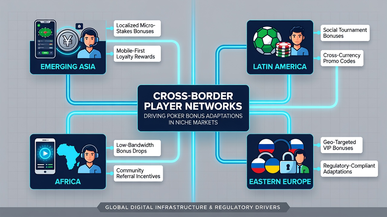 Poker bonus adaptation strategies across niche international markets
