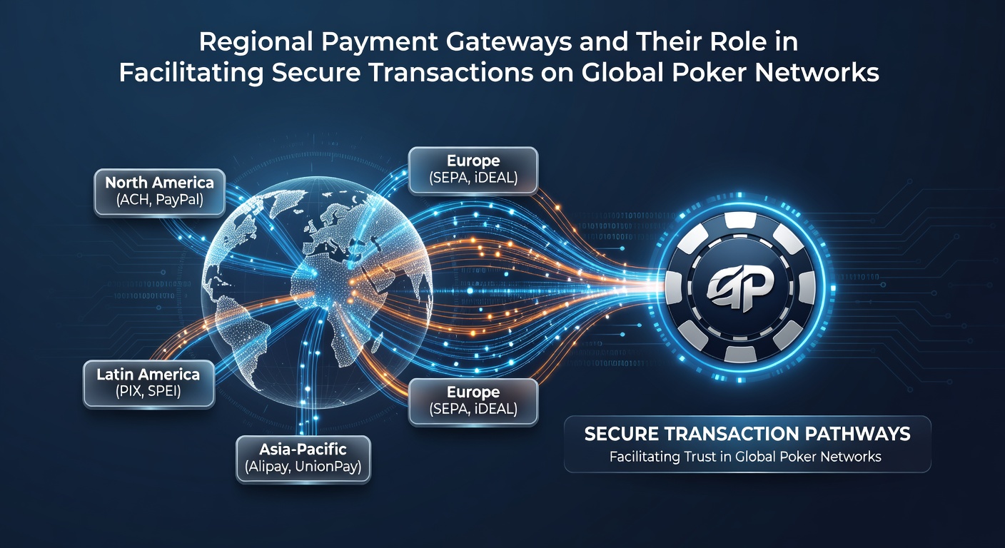 Regional payment gateways supporting secure poker network transactions across multiple continents